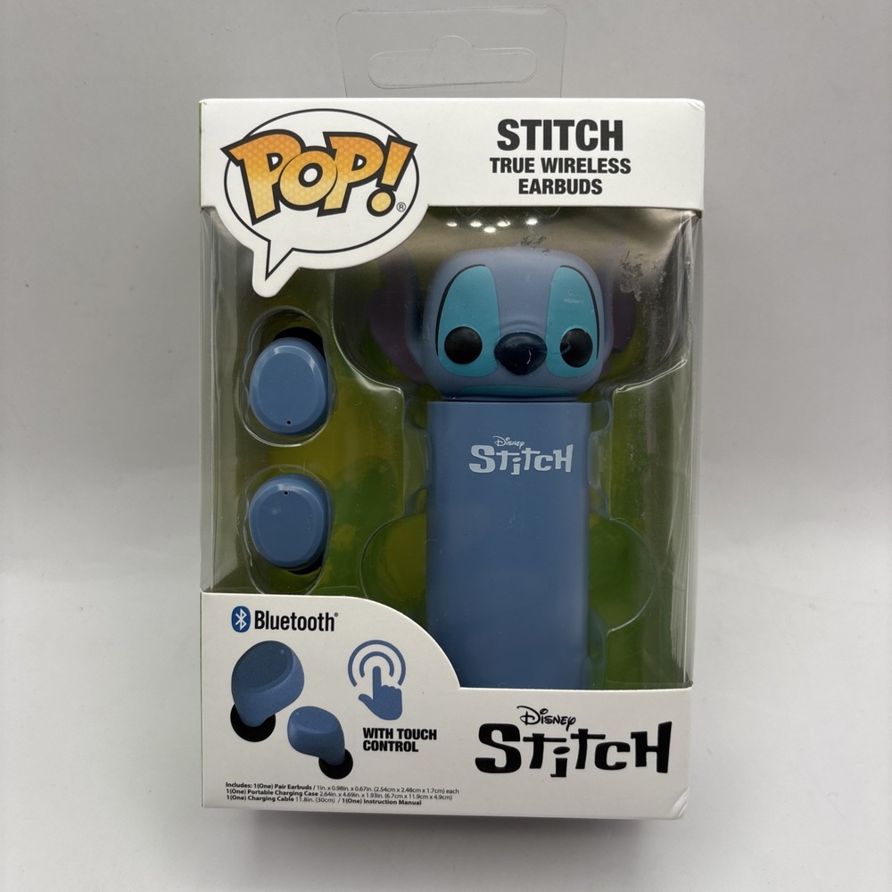 Funko POP! Disney‎ Lilo & Stitch Bluetooth Earbuds Kid Friendly Gift Headphones